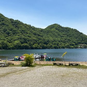 校外学習の中学生がいました！