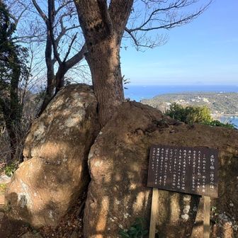 スゲ〜。石を裂く