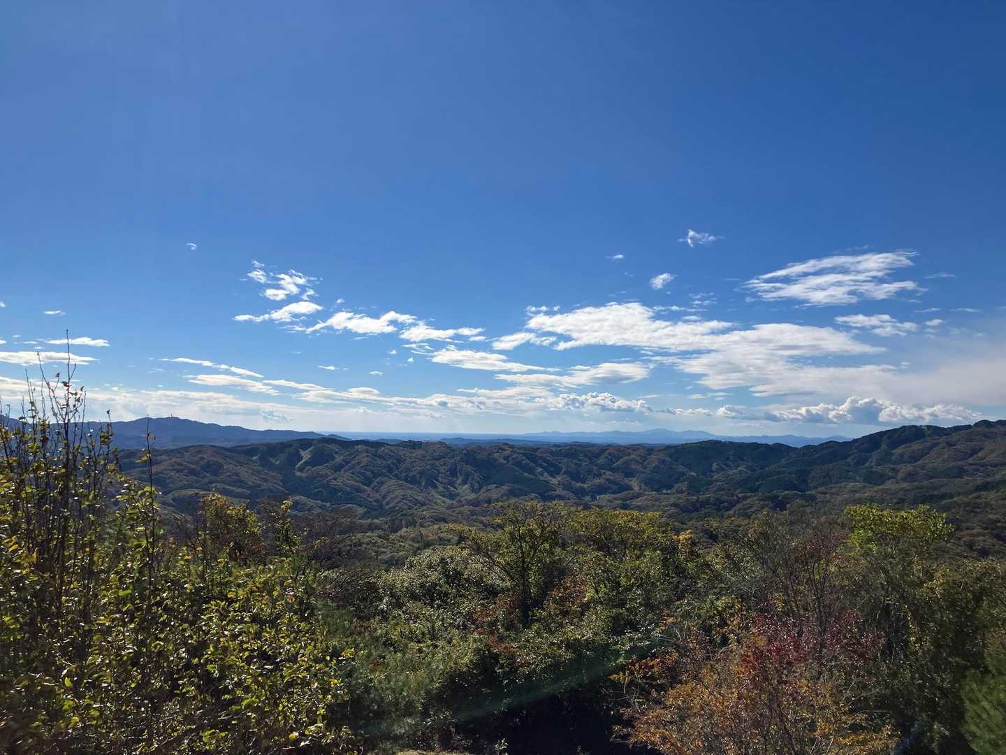 天気が良くて眺めも良し。行楽日和でした。
