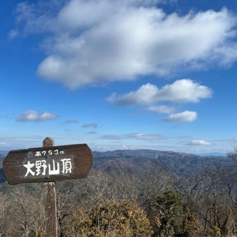 山頂からの眺め
