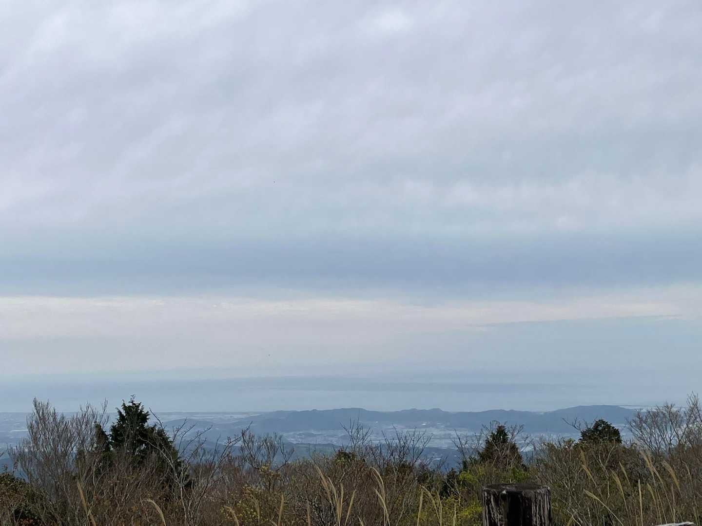 南の頂からの景色