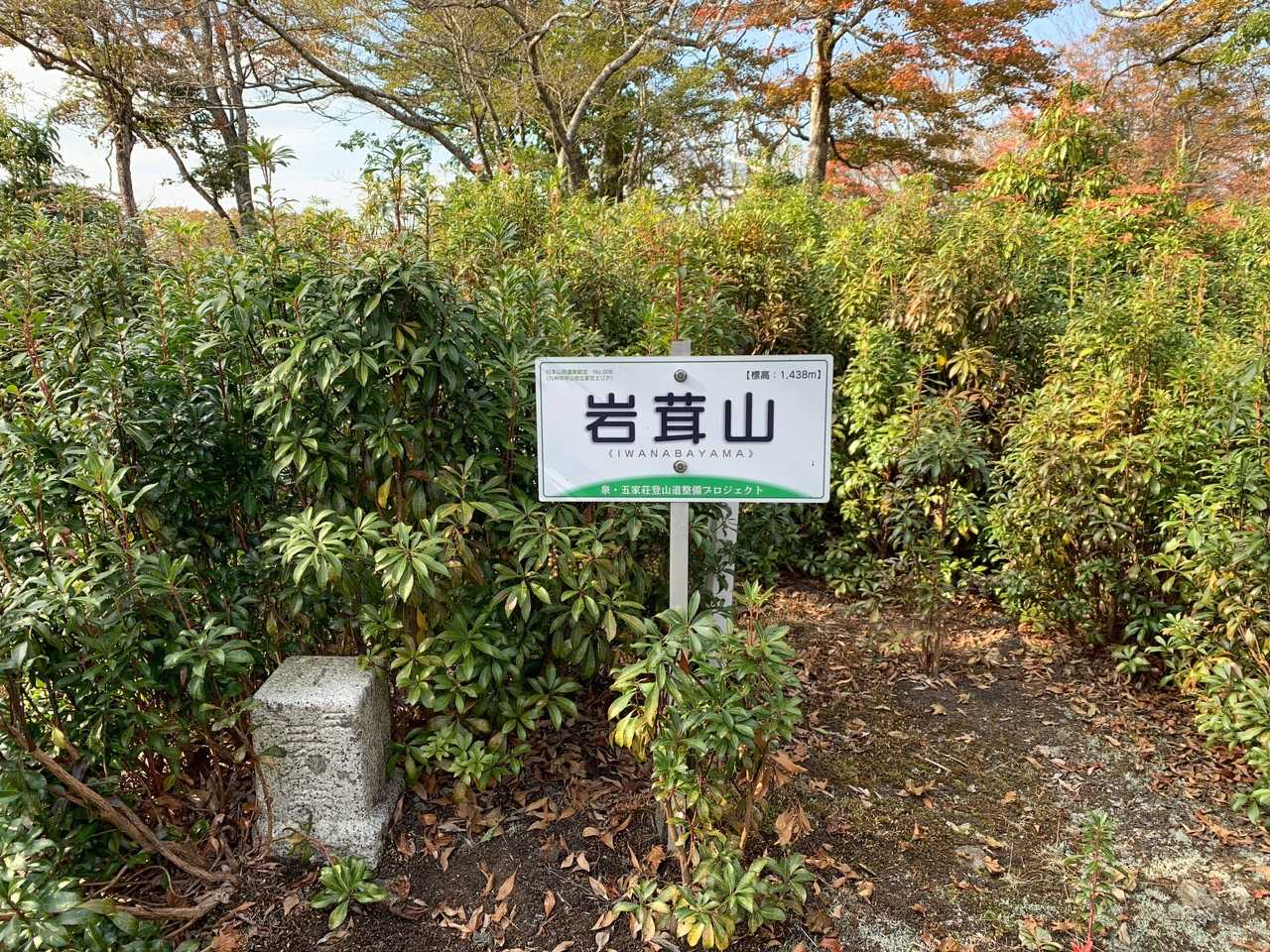 岩茸山（いわなばやま）
本当に今回は読めない名前が多い。
でもフリガナは優しいです。
そしてアルファベットなのはオシャンティー。
