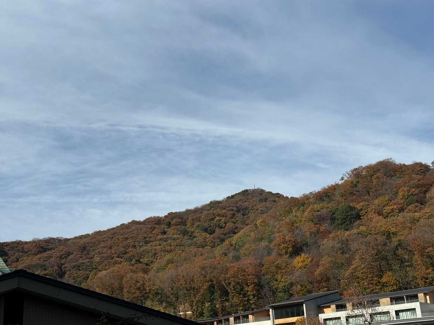 青竜が岳見えた❗️今日はピークハントせず😆