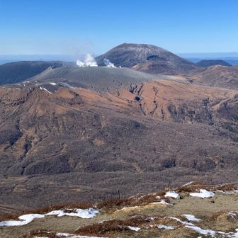 中岳は砂漠の様