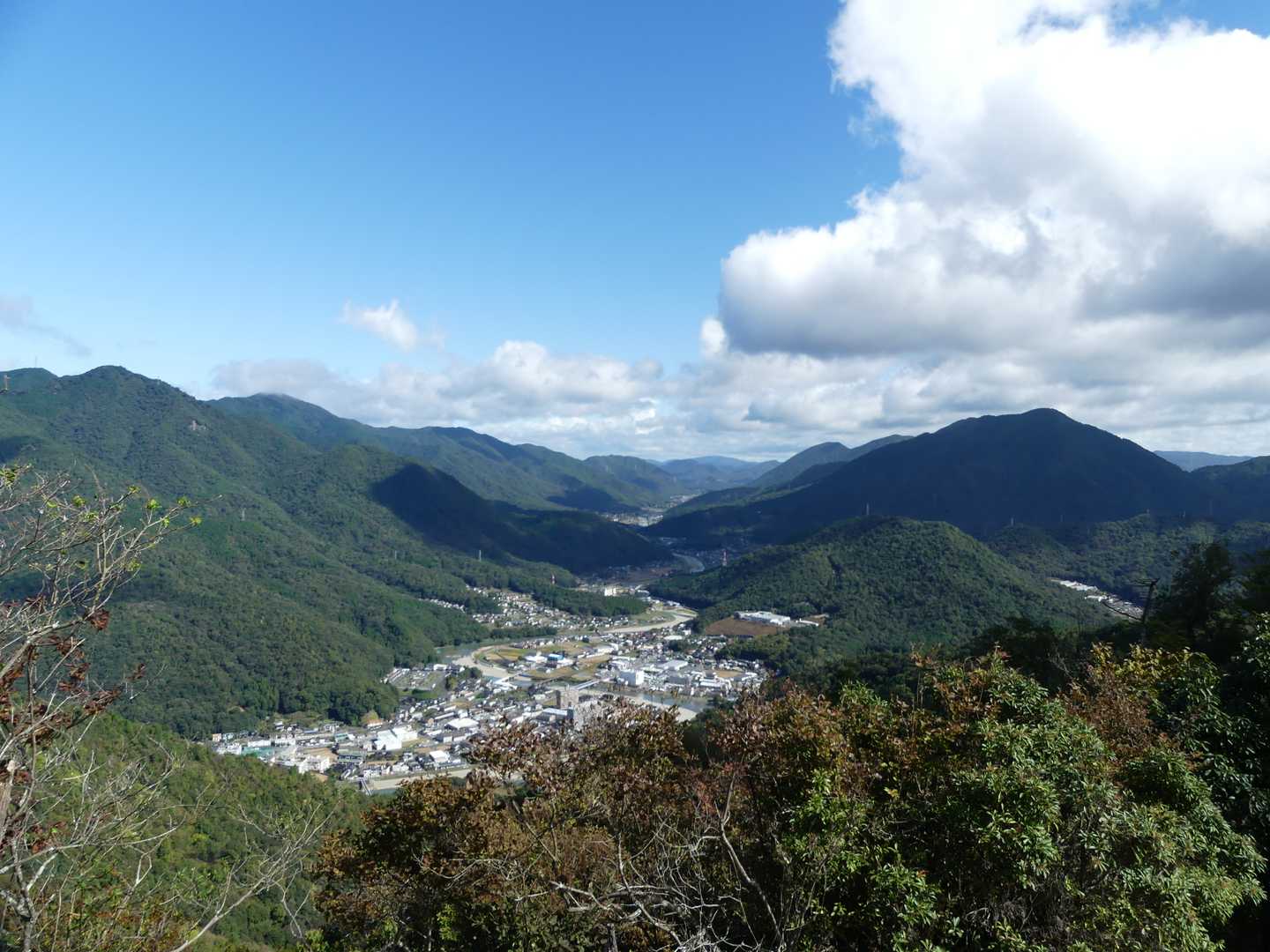 北方向の展望