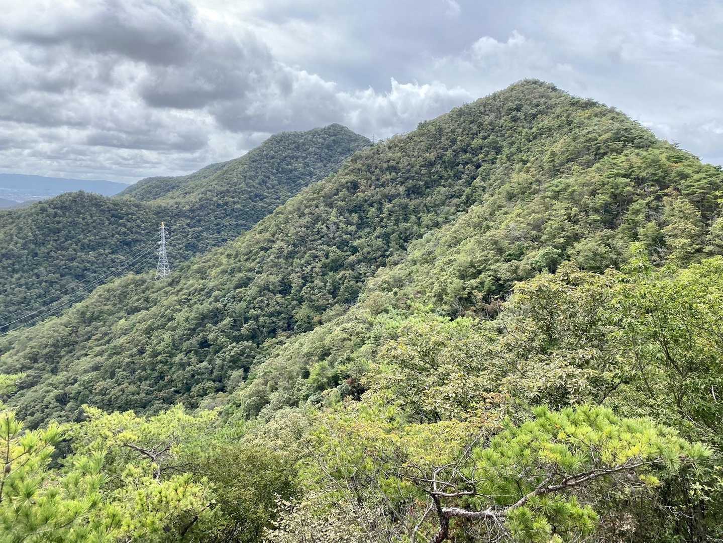 あの向こうが虚空蔵山？？？