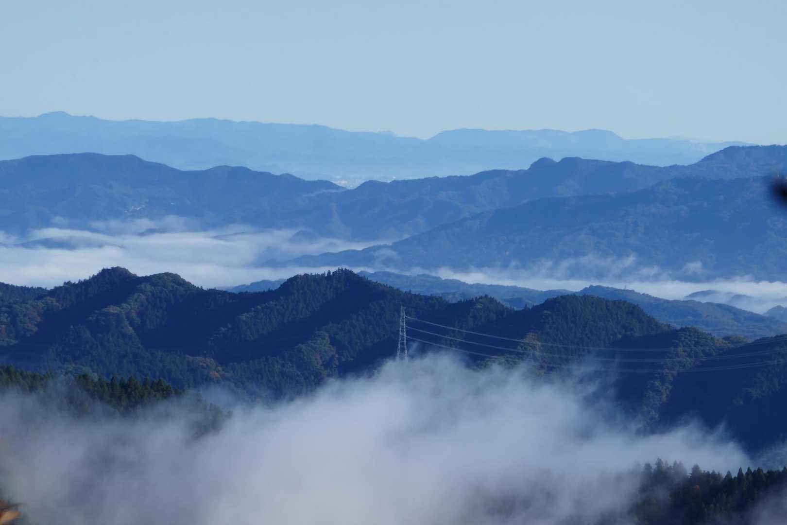 雲海、なんとか撮れた