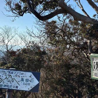 ここからの道は注意が必要