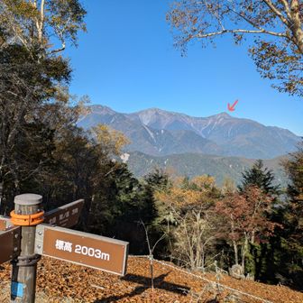 何と反対側にはJAPANナンバー2の北岳が！！(ただし、この段階でどれが北岳か分かってません😉富士山は誰でも分かります。しかし、北岳は詳しい人しか知らない。1位と2位には、それだけ大きな差があると、どっかの誰かが言ってました🥸)