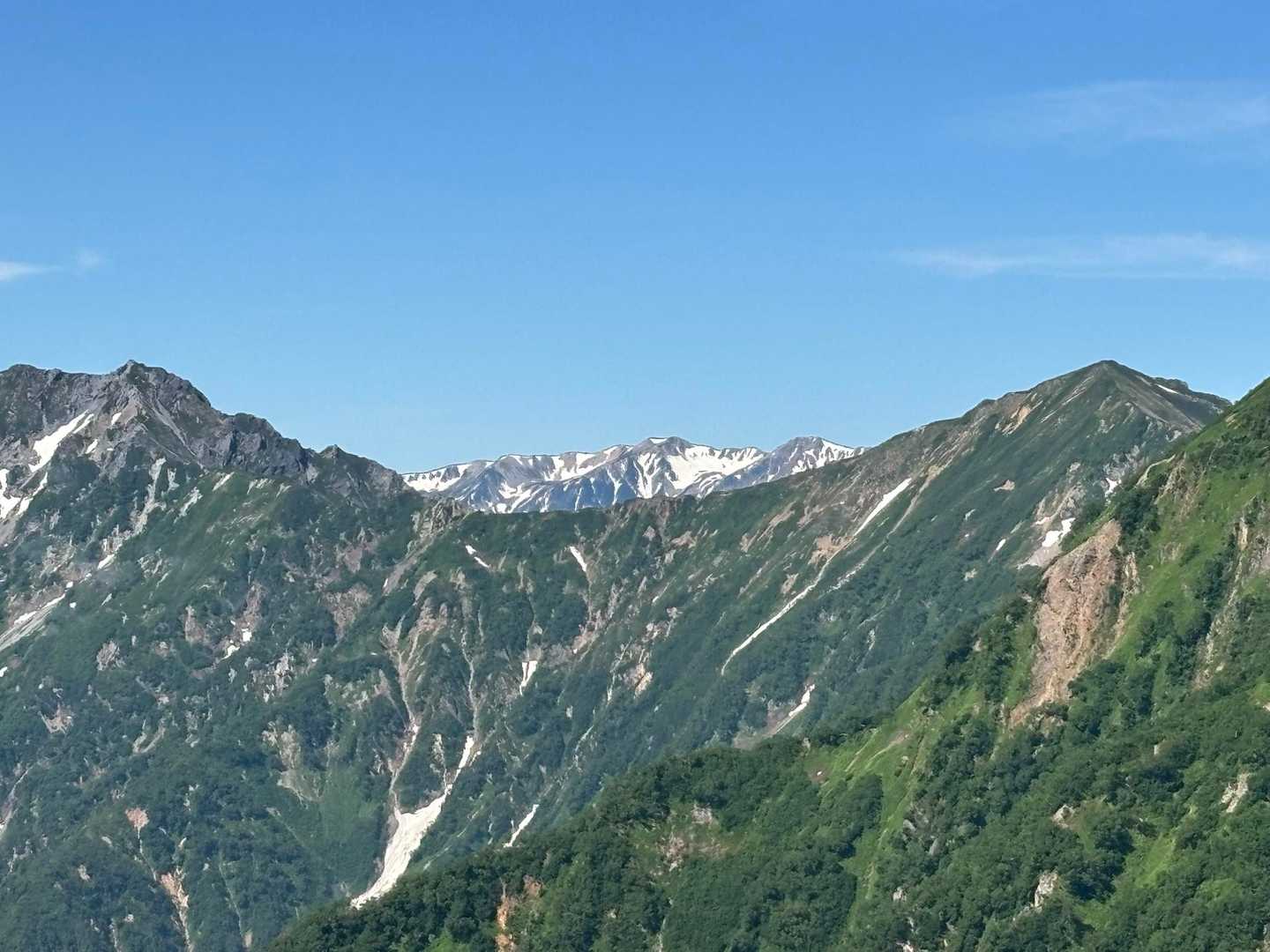奥に薬師岳！
月末に近くに行く予定だけど、、、💦
自信を持てるようにトレーニング💪