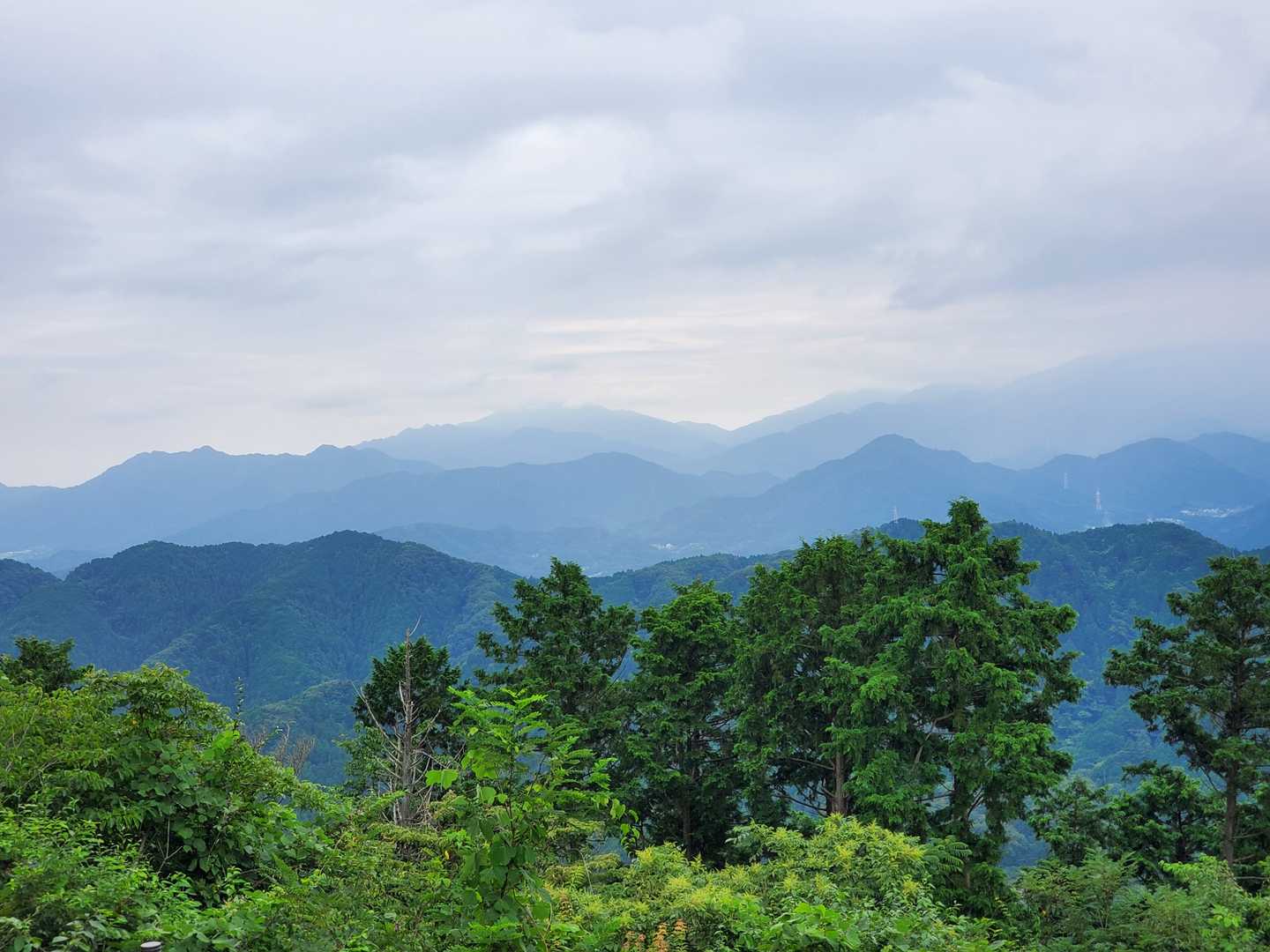小仏バス停〜清滝駅｜景信山・城山・高尾山（稲荷山）縦走コースの写真