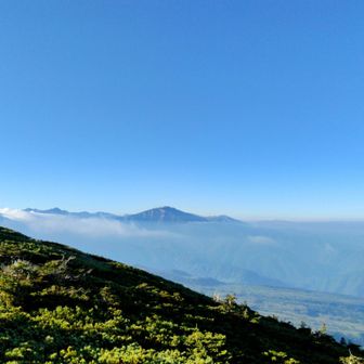 薬師岳、存在感大きいですね