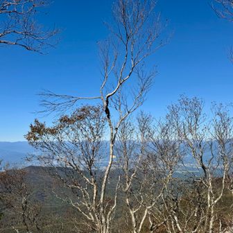 山頂からの眺望はイマイチ…先を急ぐ💨