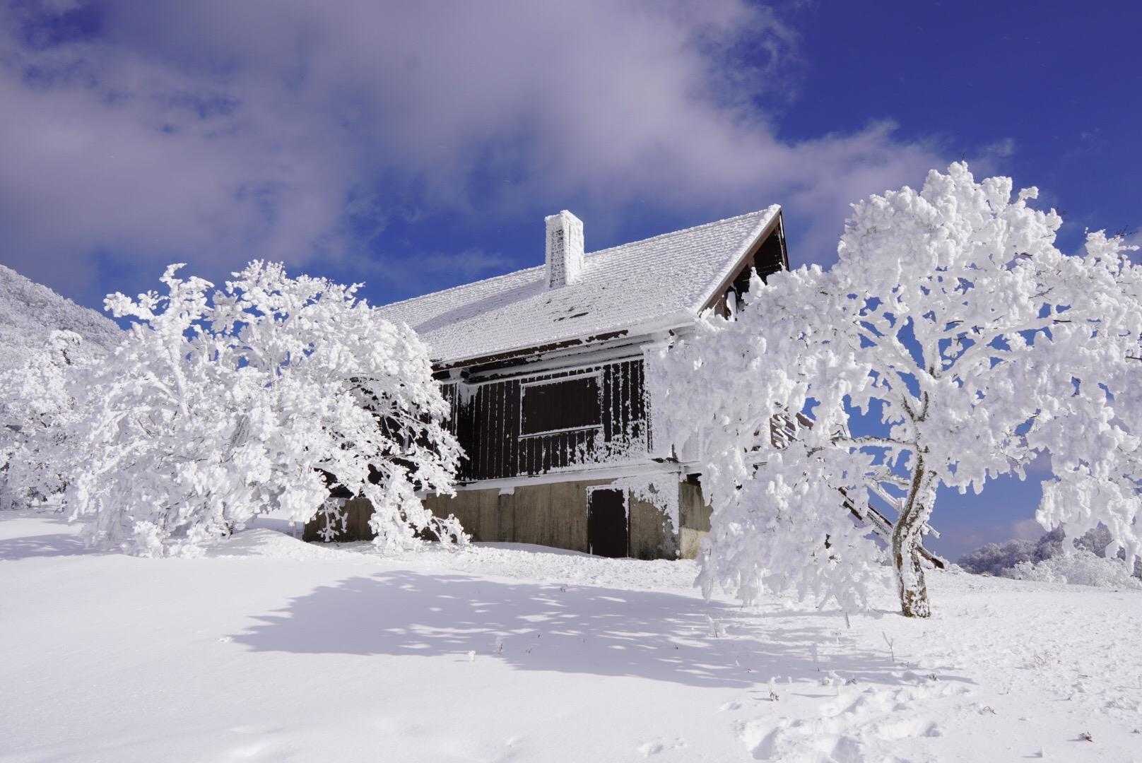 明神平-明神岳-判官平-桧塚奥峰 往復コースの写真