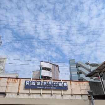 阪急王子公園駅🚃今日のゴール🍵