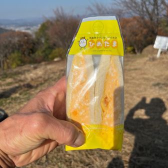 今日は週に1度は食べる"ひめたまサンド"