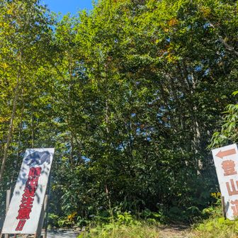 やっとこ登山口