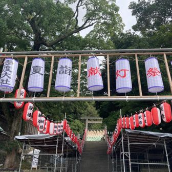 多度大社の夏詣献燈祭
登っていきましょう！
寄り道です！