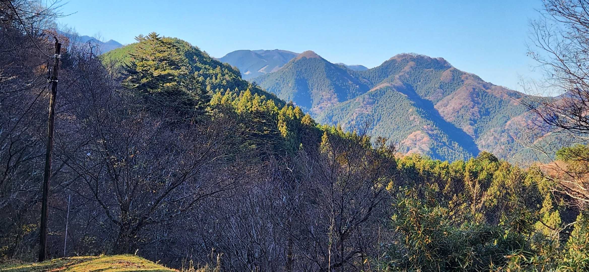 伊豆ヶ岳＋主要6座 縦走コースの写真