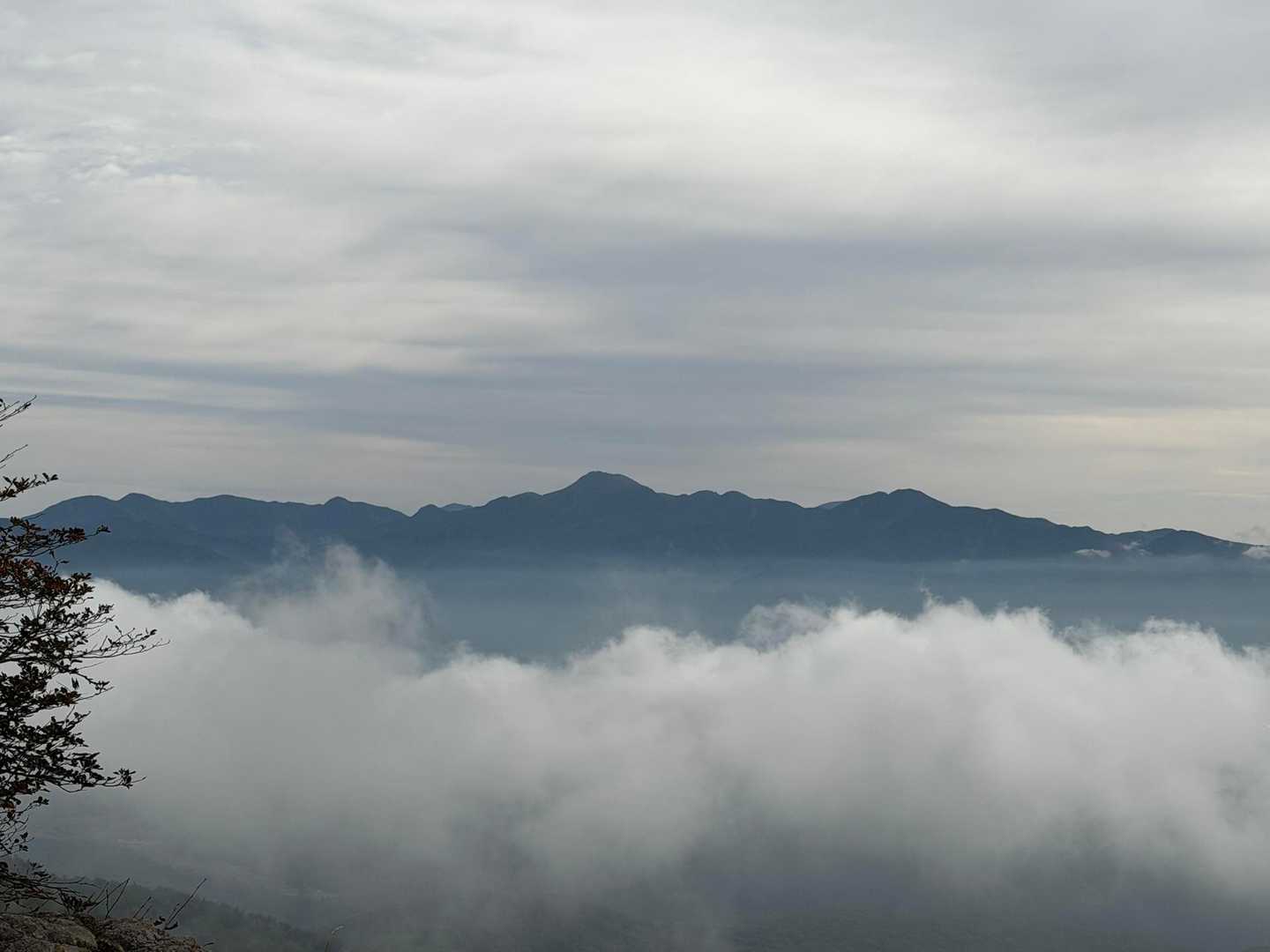 日光白根山、皇海岳、赤城山（黒檜山）