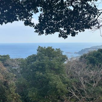 妙見展望台まで戻ってきたら霞が大分晴れてました✨