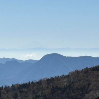 富士山が見える
