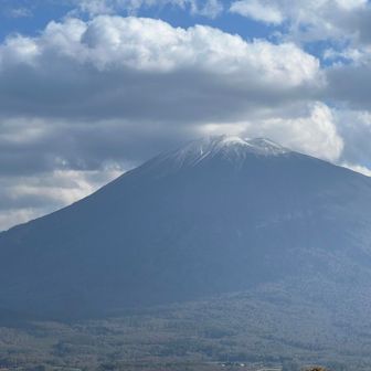 今日の羊蹄山。
冬の羊蹄山の小屋は今年から使えなくしてあるそうだ。外国人で色々あって、そうなったらしい。
…どっちにしても、（ストーブ使えなくしたとしても）なんかありそうな…気もしなくもない💦