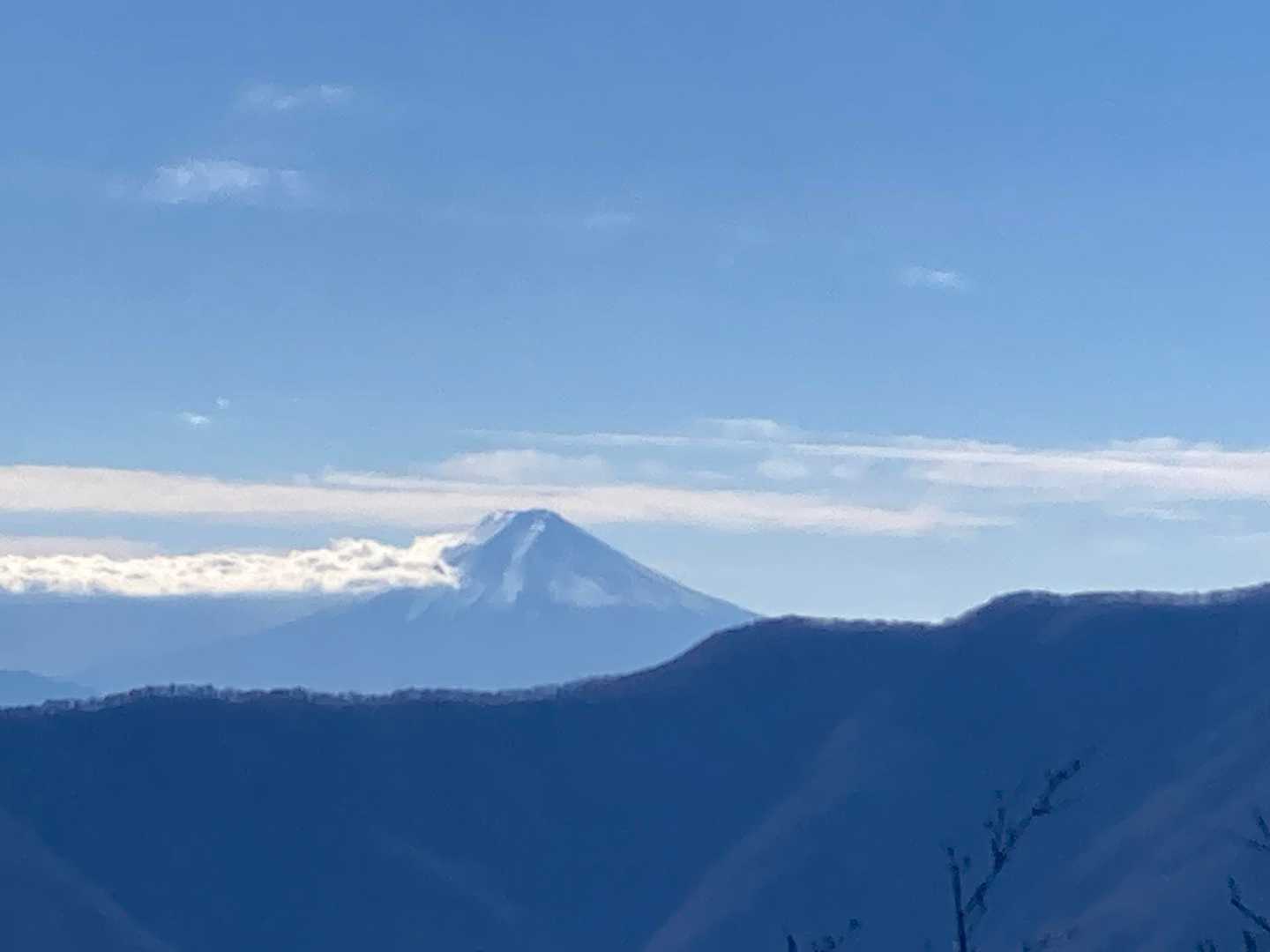東日原バス停-横篶山-天目山 往復コースの写真