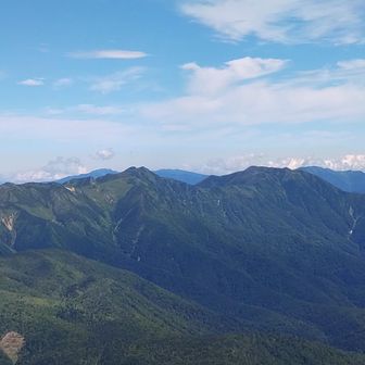 石狩岳。初めてクマさん🐻に出会ったとこです。