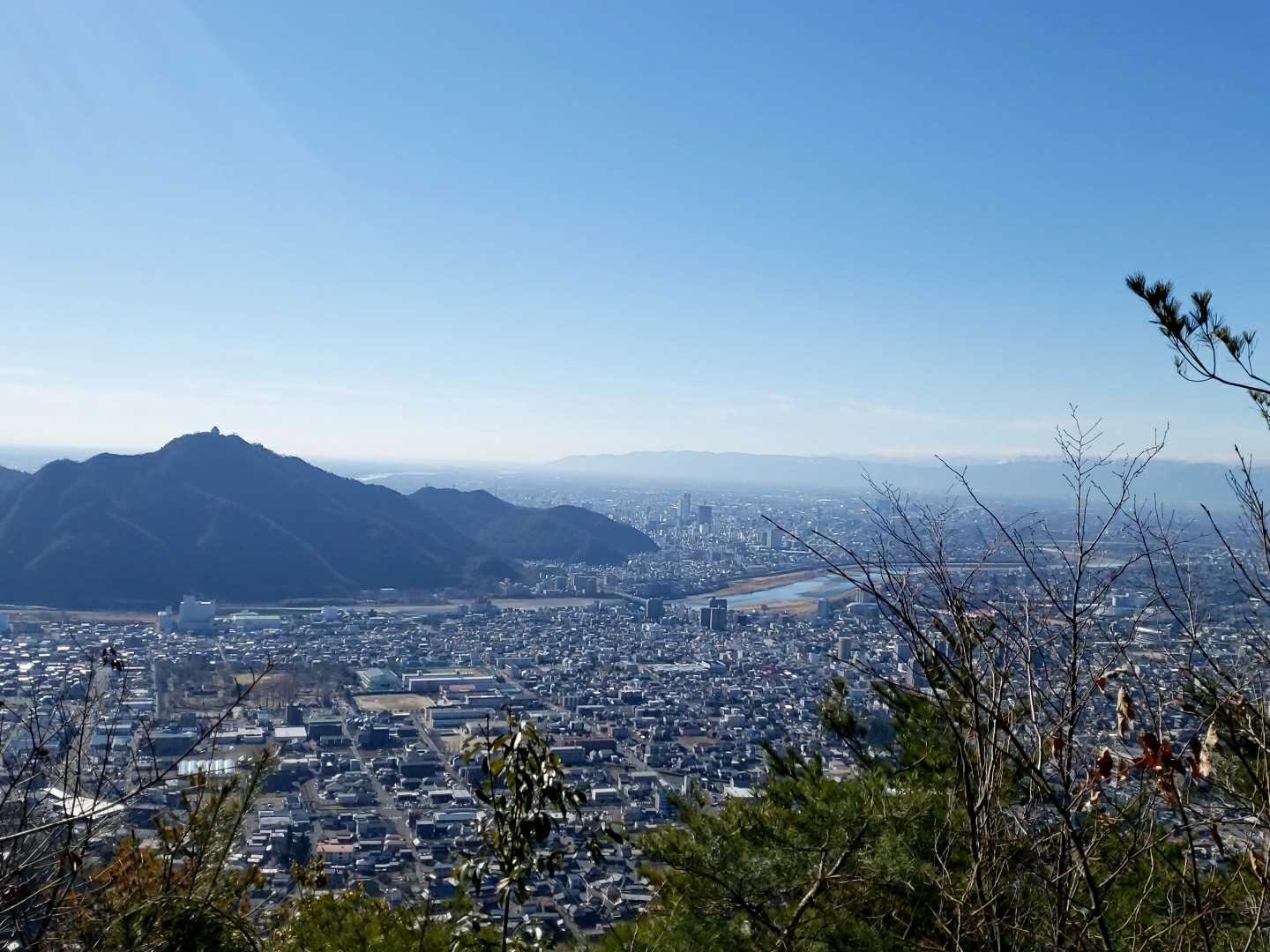 真福寺山近辺に到着しました
