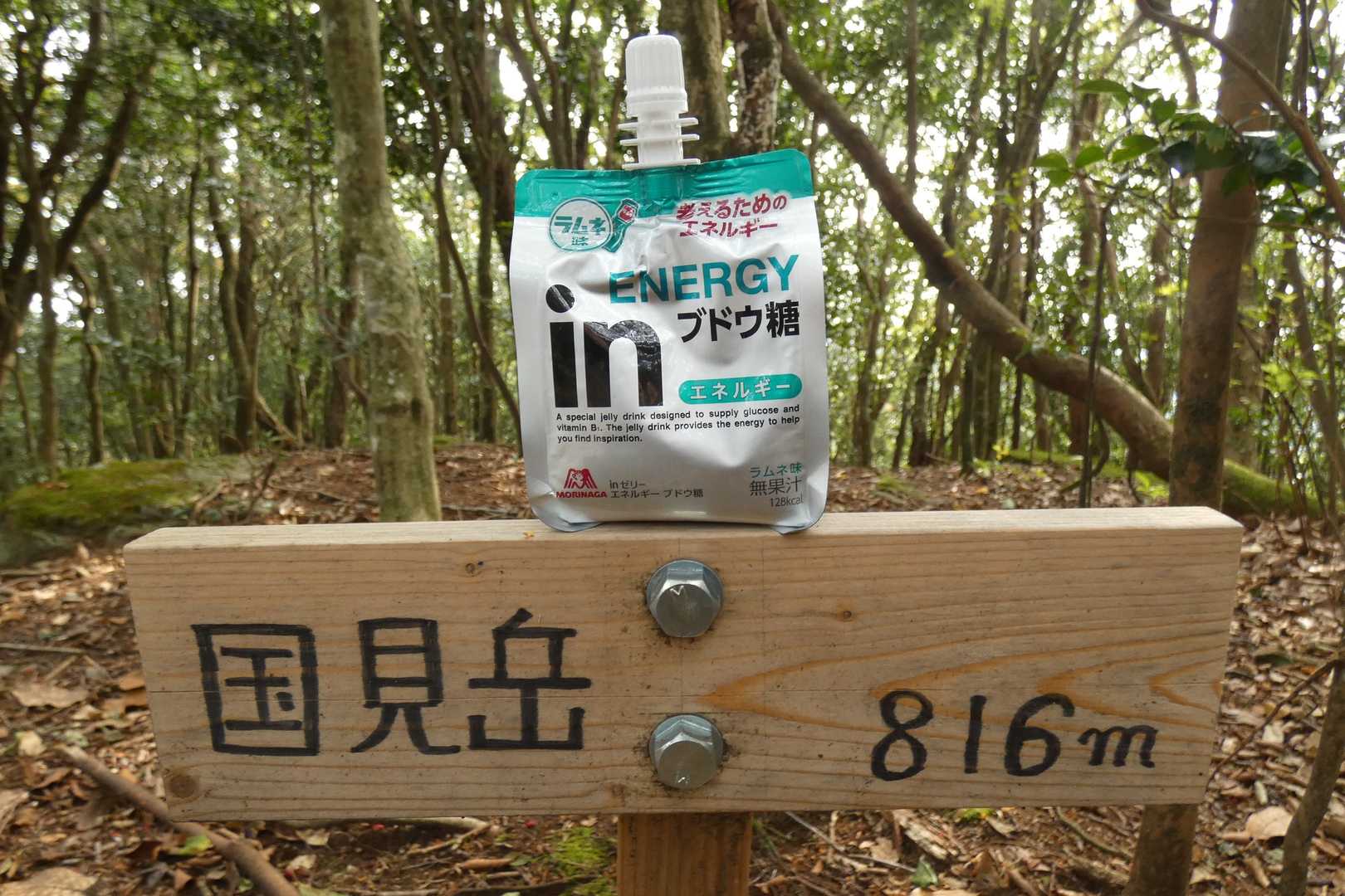 ここでエネルギーをチャージして、来た山道を戻ります🏃💨