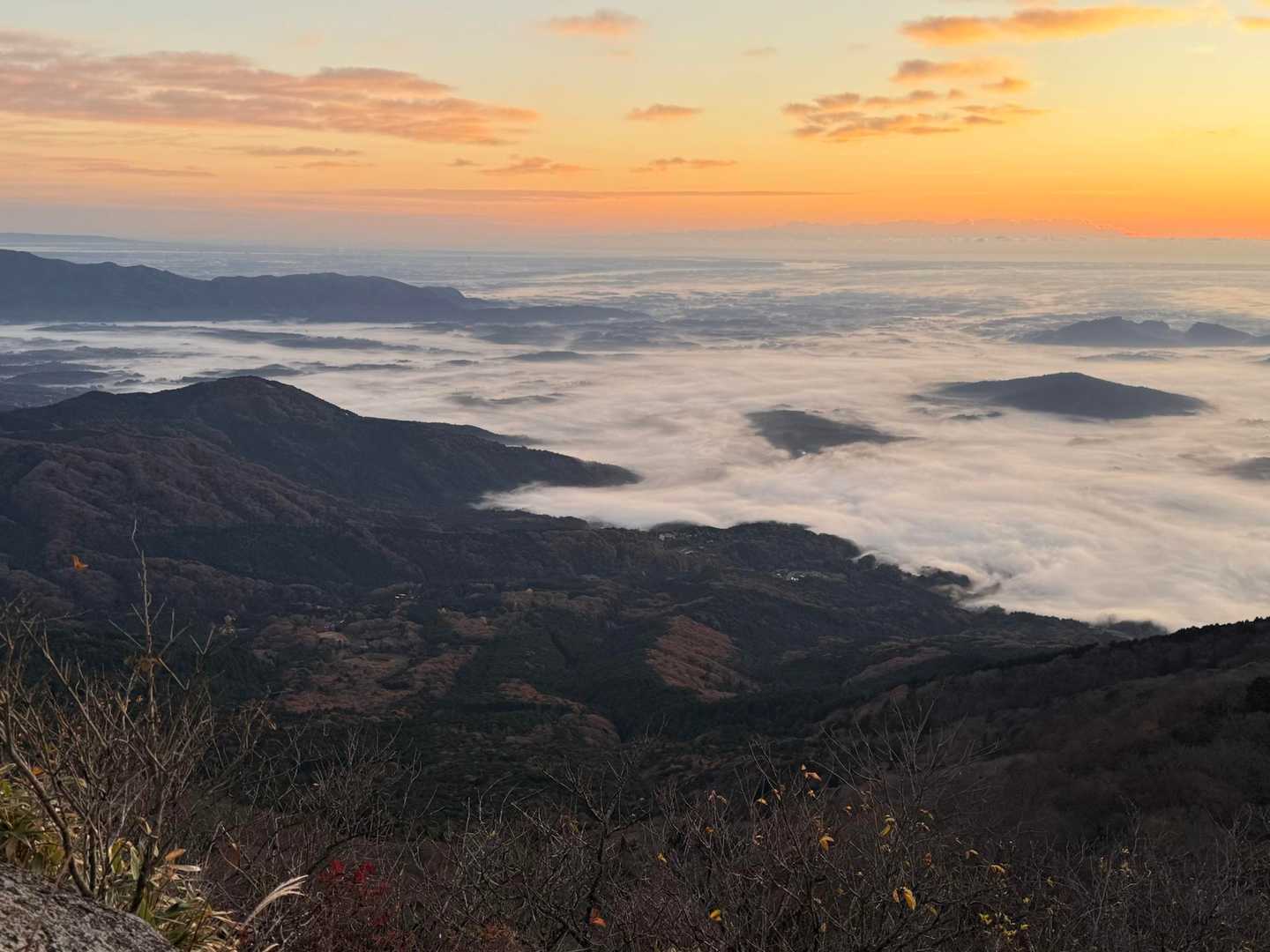 雲海も綺麗～✨