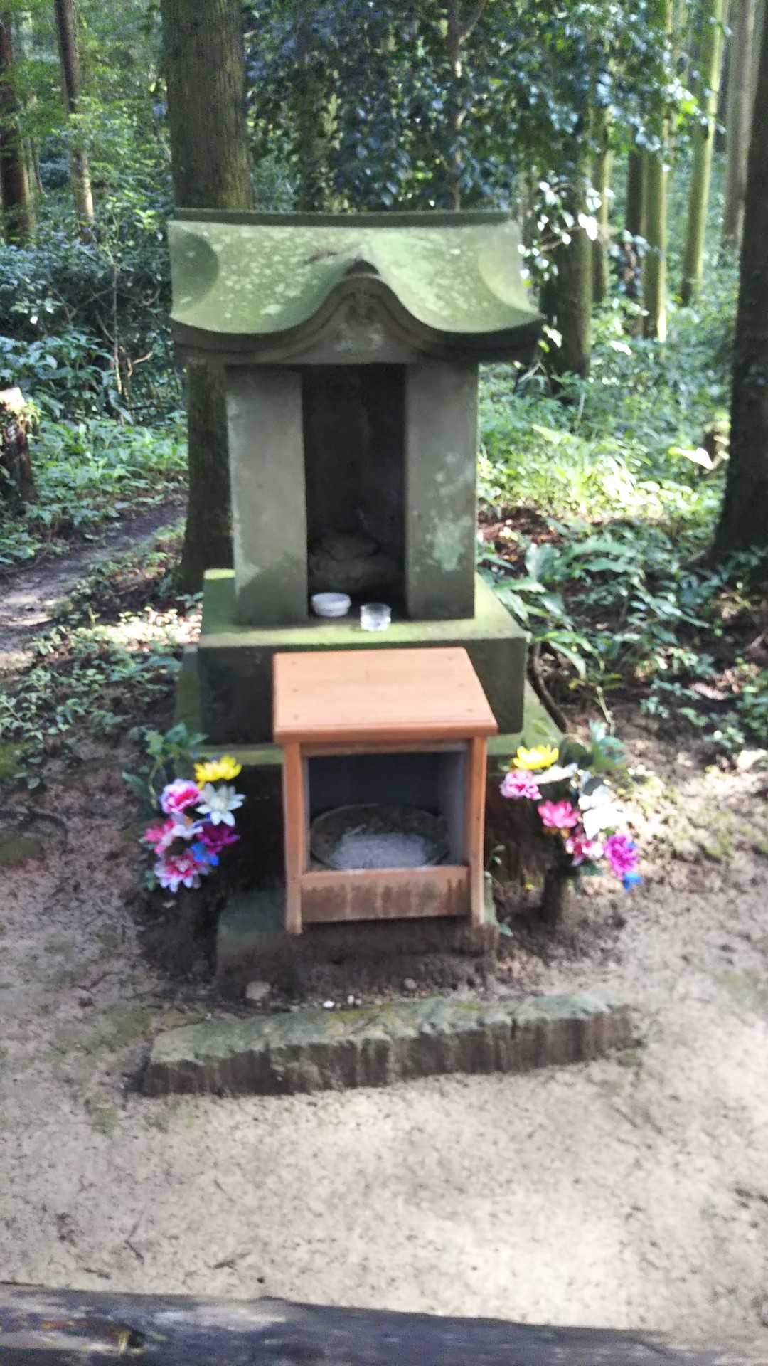 弥勒菩薩～暗くてよく見えなかった