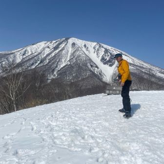 今日に限ってここが日本で一番の絶景❣️と、頼もしいリーダー♡