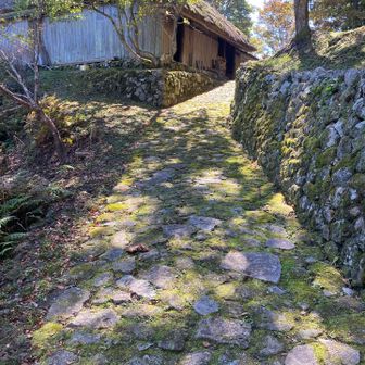 旧北国街道？石畳の道、風情がありました