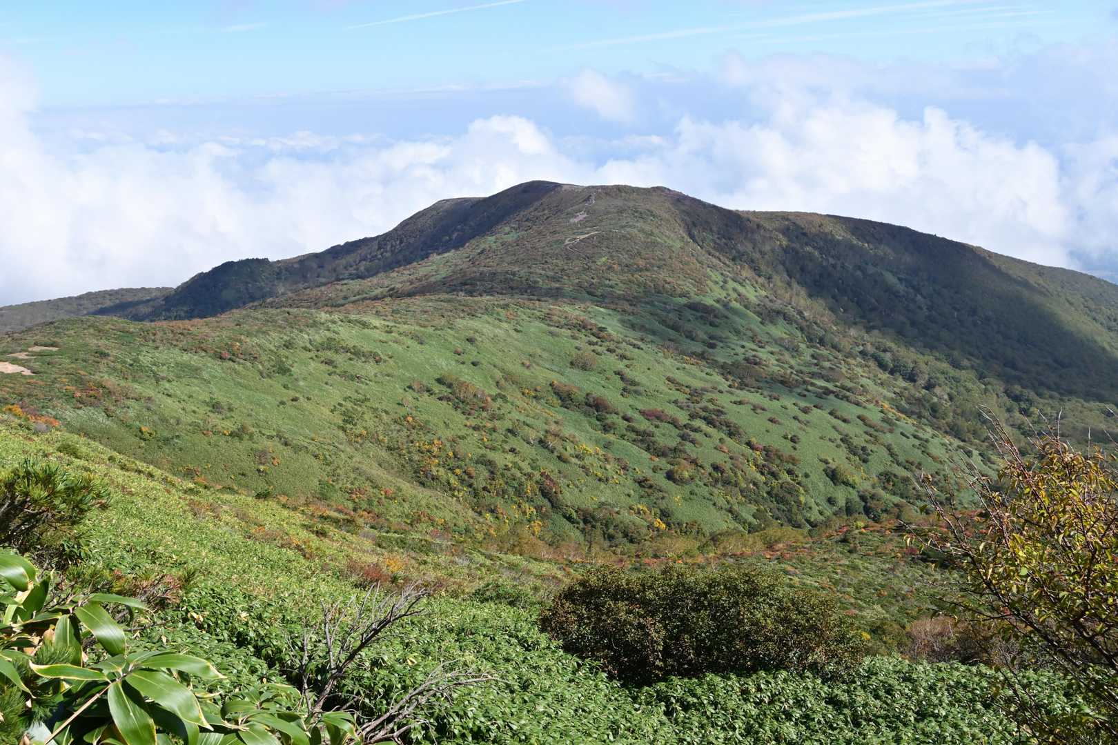 再び赤面山への分岐から赤面山