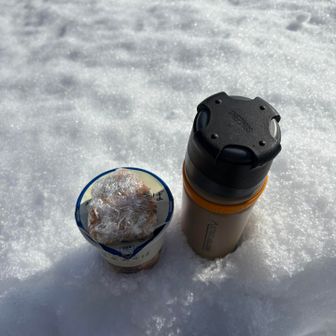 おむすび🍙は硬いね、、
冬はパンがいいのかも