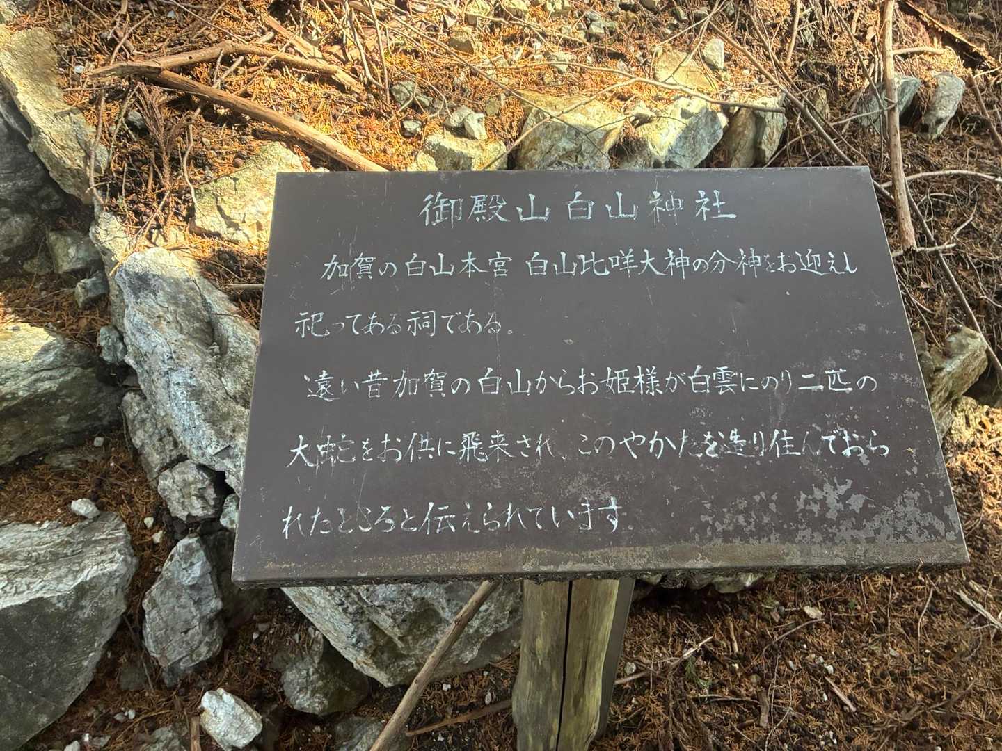 御殿山白山神社⛩️