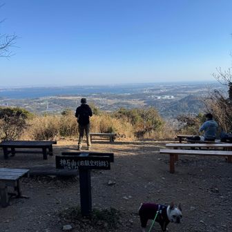 山頂まで頑張りました💮