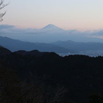 東峰より望む富士山 1