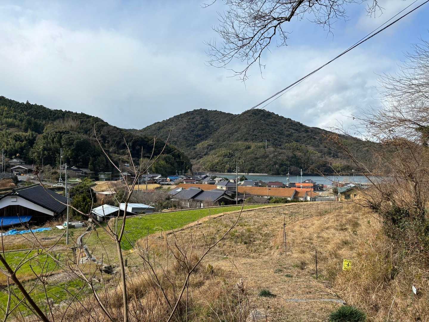 集落に降りて来ました