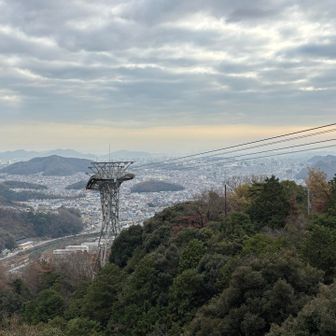 下山します
ロープウェイ（片道700円）
ロープウェイは使わず歩きます