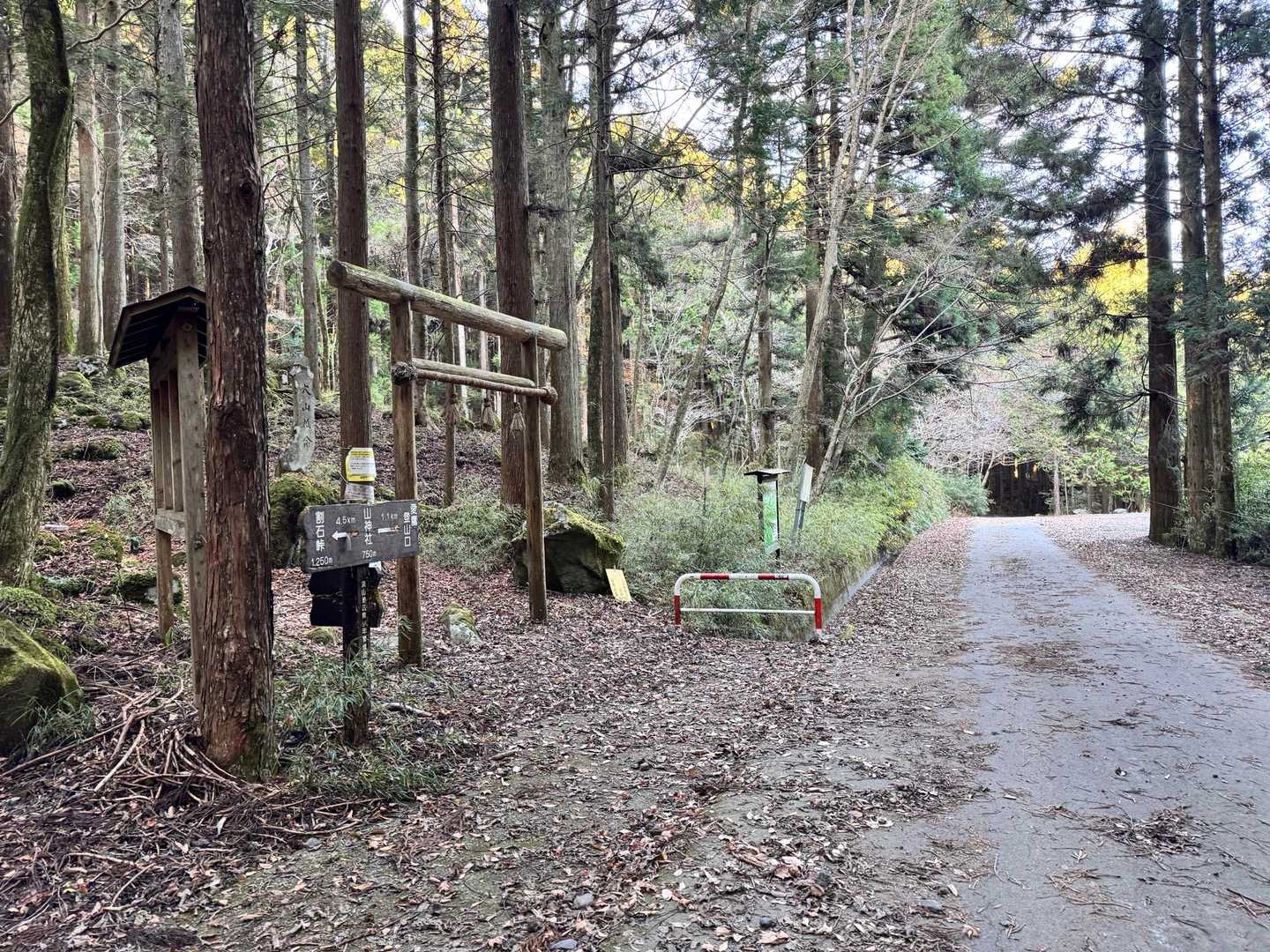 スタート地点に無事帰還！
思い出に残る山行でした☺️