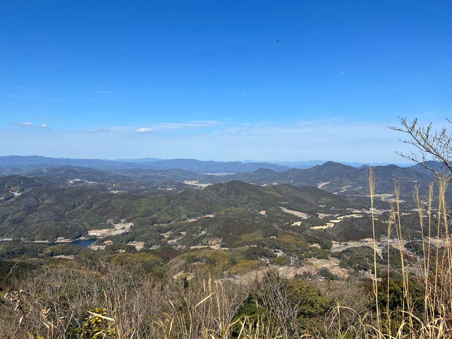 琴石山登山口-修験ルート登り口-琴石山登り口-琴石山-三ヶ 縦走コースの写真