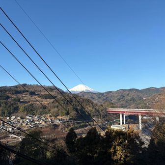 もう富士山が見える
