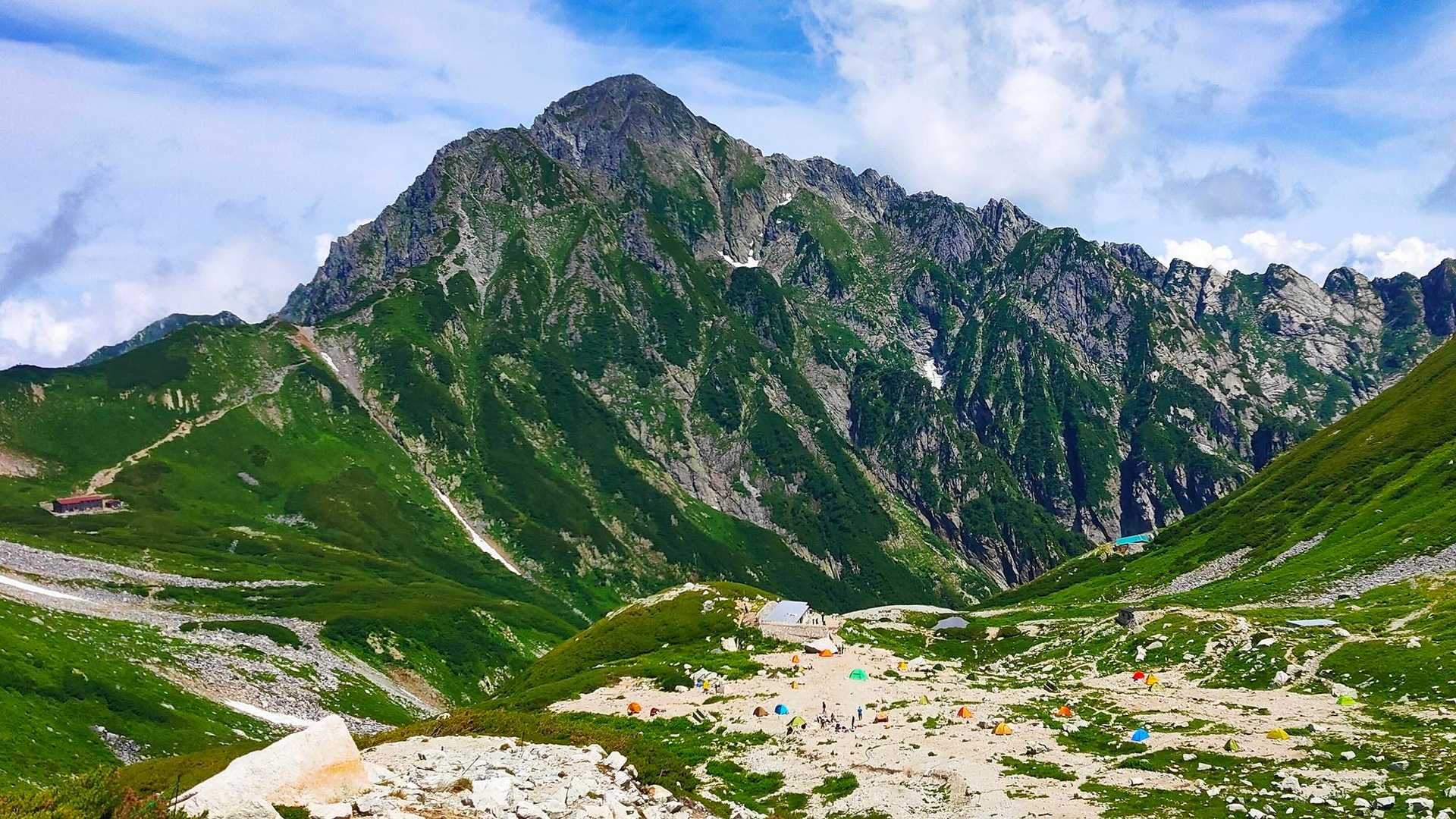 テント撤収して下山します