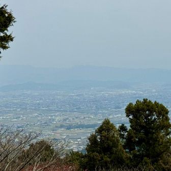 奈良方面の景色
