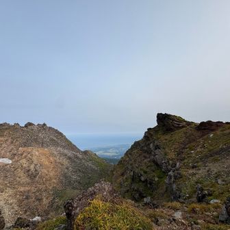 左が新山、右が七高山⛰️