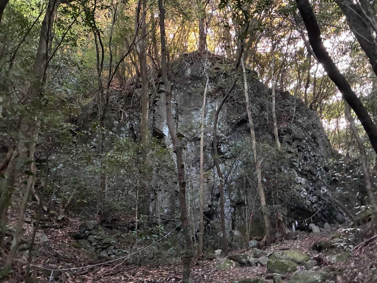 八方ヶ岳（熊本県）登山ルートの写真