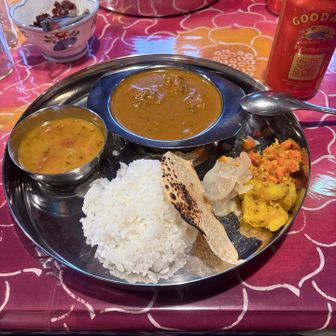山小屋こだわりの手作りカレー